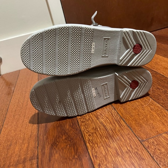 Hunter Original Refined Tall boots Light GRAY - Picture 4 of 6